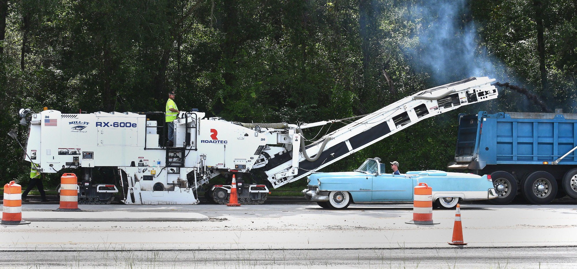 Resurfacing to slow traffic on C.R. 491 this week